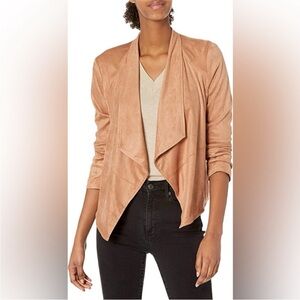 BB Dakota Light Brown Draped Blazer